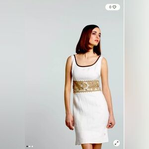 Anthropologie Koto Bolofo Devonshire Linen Dress